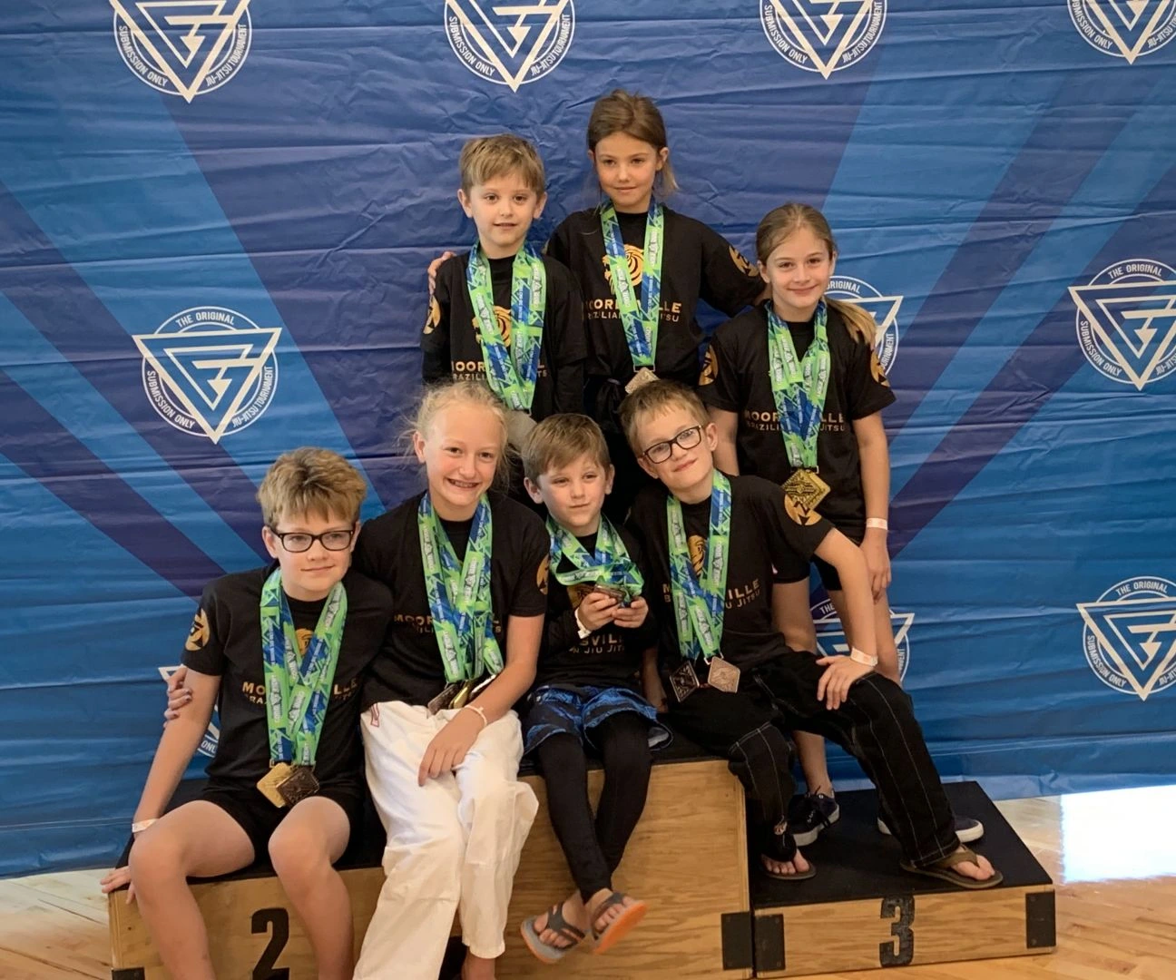 Kids Jiu-Jitsu ages 8 to 12 at Mooresville Brazilian Jiu-Jitsu